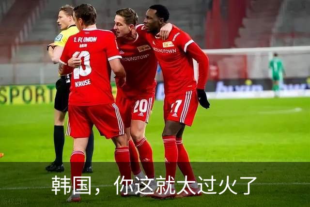 韩国，你这就太过火了